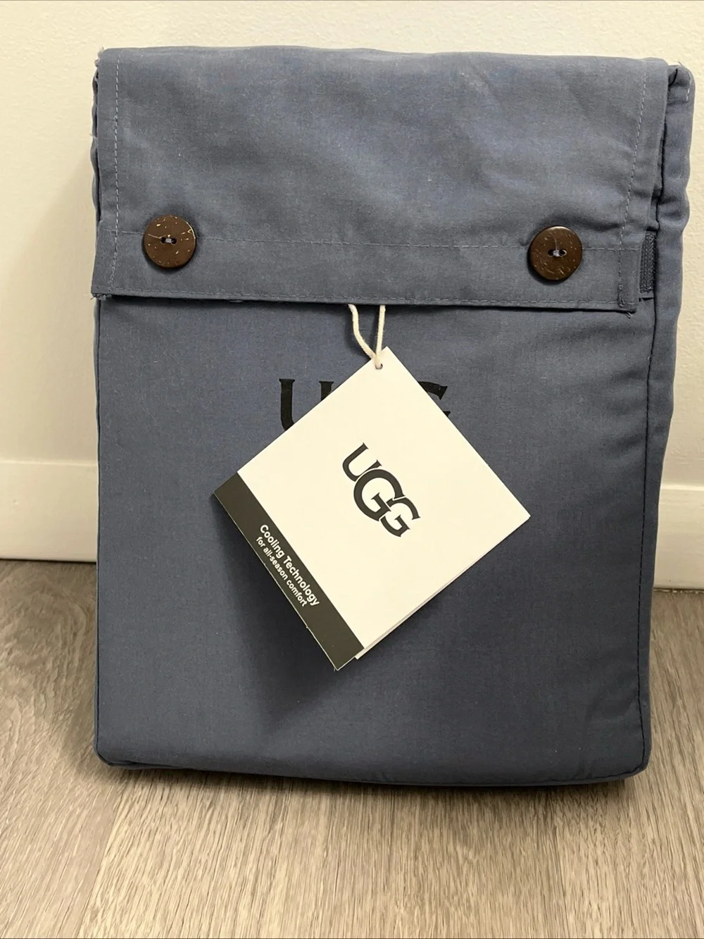 Ugg Haven cooling technology full size sheet set cyclone dark blue
